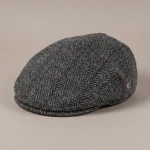 Casquette plate tweed homme style business - Vue 5 - casquette plate