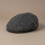 Casquette plate tweed homme style business - Vue 6 - casquette plate