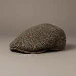 Casquette plate tweed homme style campagne - Vue 1 - casquette plate