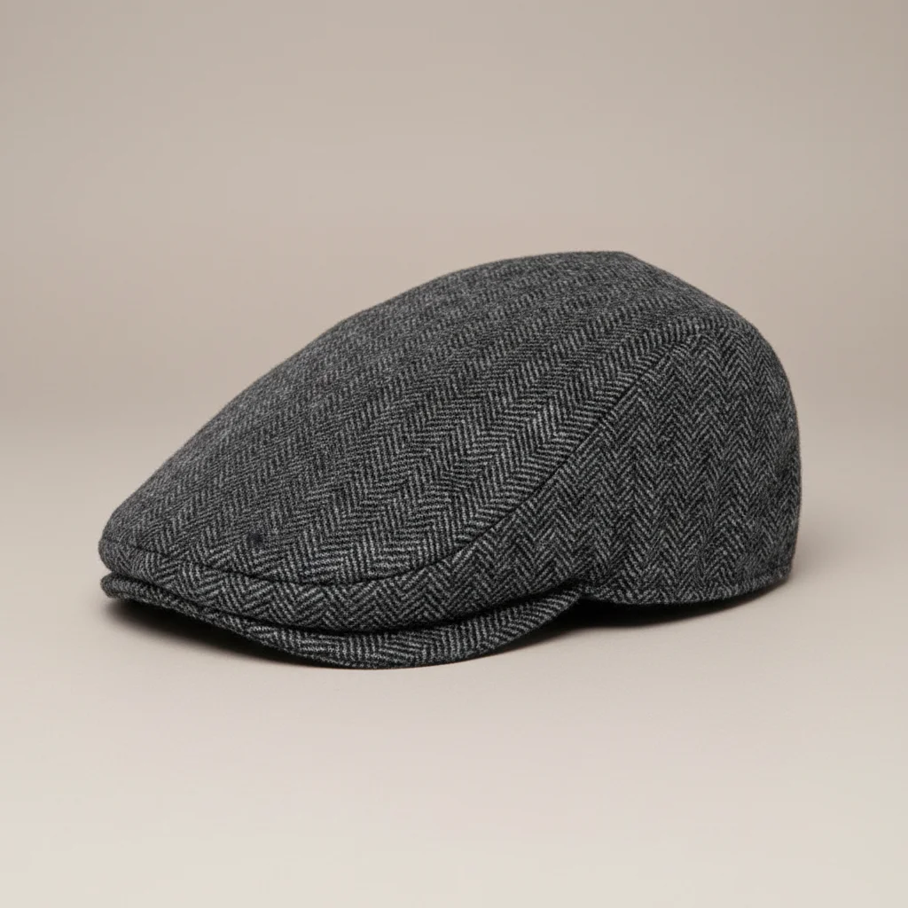 Casquette plate tweed homme style moderne - Vue 6 - casquette plate
