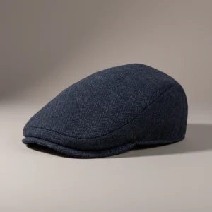 casquette plate tweed unisexe polyvalente - Vue 1 - casquette plate