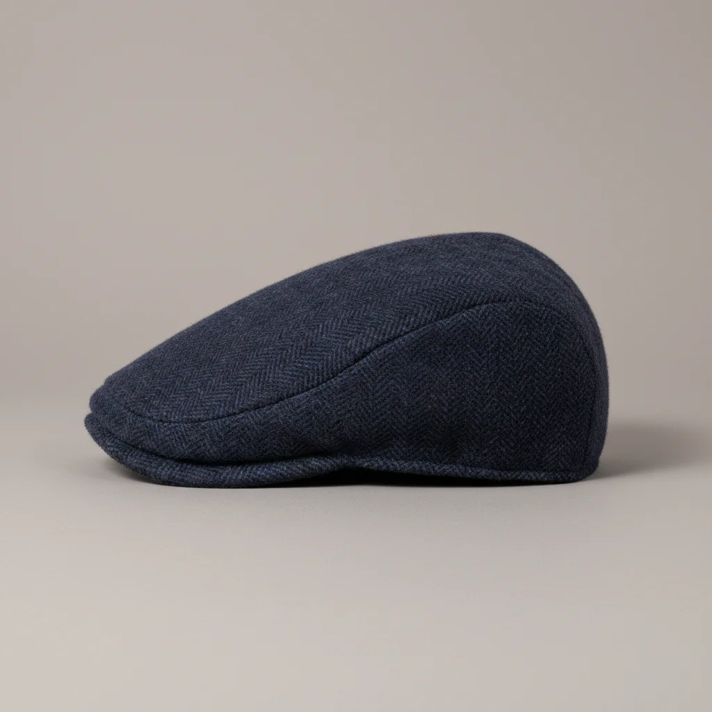 casquette plate tweed unisexe polyvalente - Vue 2 - casquette plate