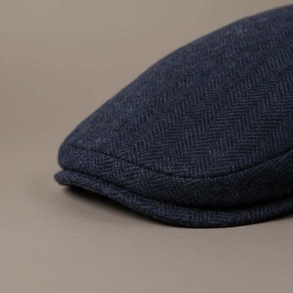 casquette plate tweed unisexe polyvalente - Vue 4 - casquette plate